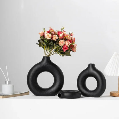 Nordic Ceramic Vase Set