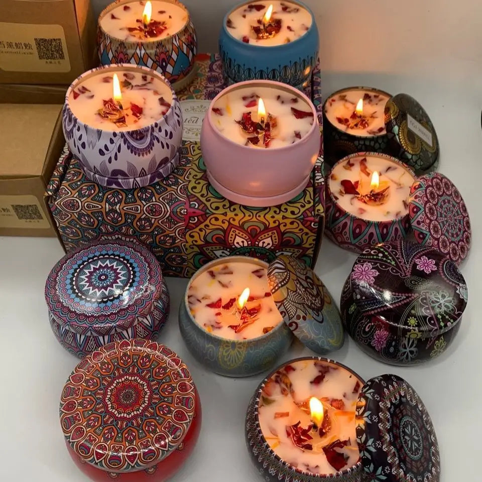 Scented Aromatic Candles Set