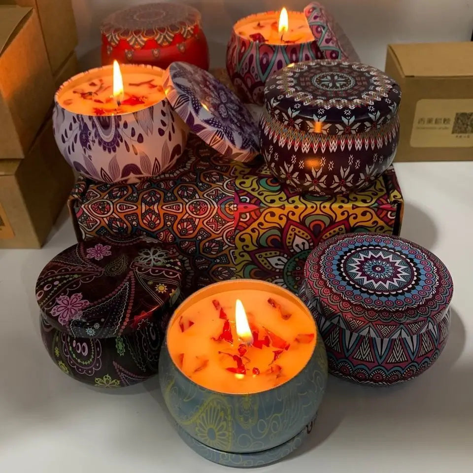 Scented Aromatic Candles Set